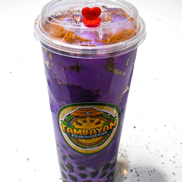 Ube Horchata Boba.