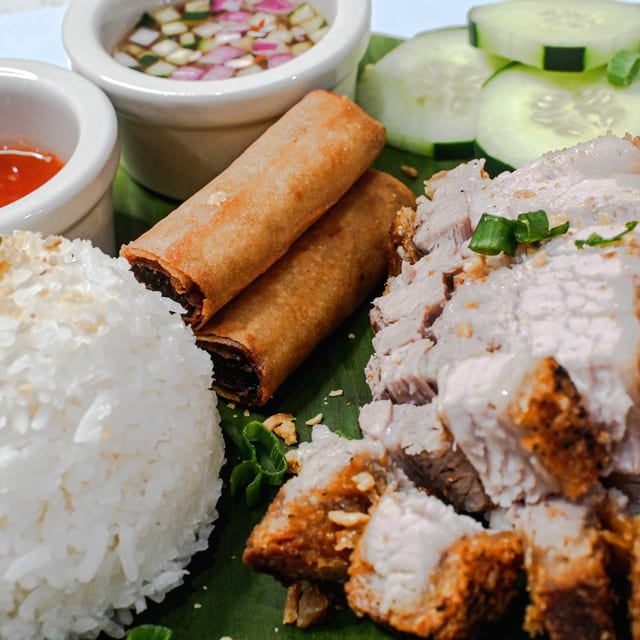 Lechon Kawali Plate.