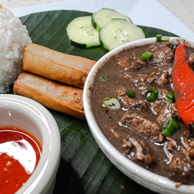 Pork Dinuguan Plate.
