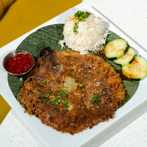 Tortang Talong Plate.