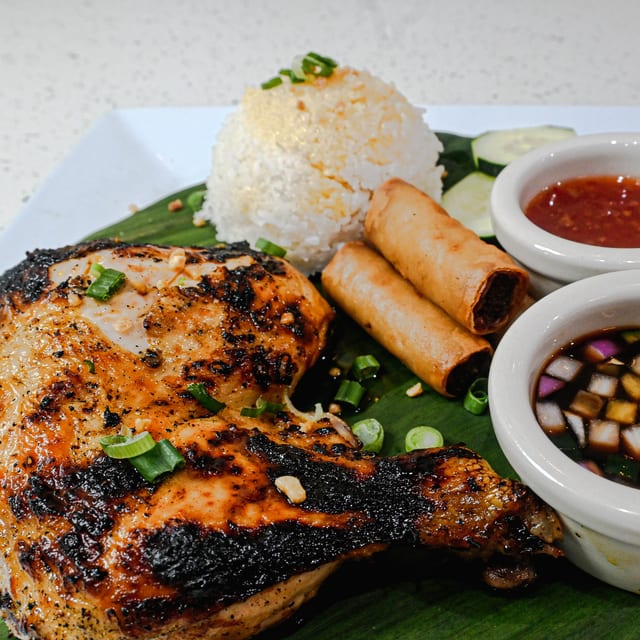 Chicken Inasal Plate.